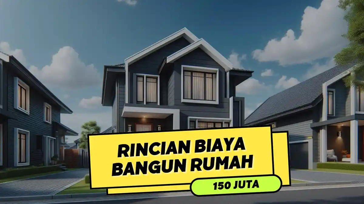 Rincian Biaya Bangun Rumah 150 Juta Terakurat 2024