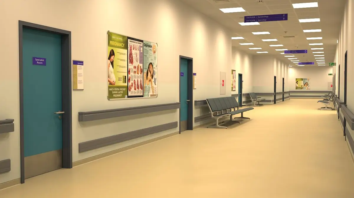 Hospital Corridor