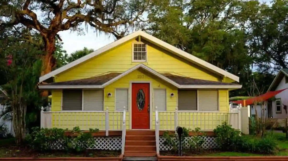 Rumah Kuning Gelap