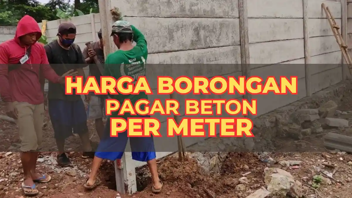 Harga Borongan Pagar Beton Per Meter 2024 3910