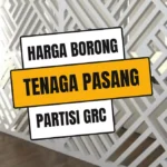 Harga Borong Tenaga Pasang Partisi GRC Per Meter