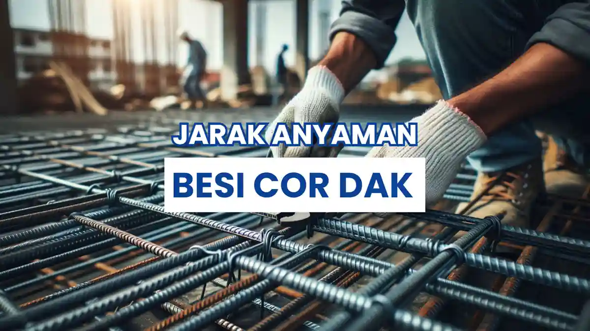 Ukuran Jarak Anyaman Besi Cor Dak Rumah 2 Lantai!